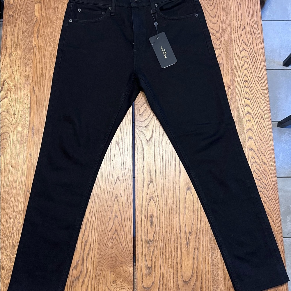 Rag & Bone Men's Black Skinny Jeans 32X30